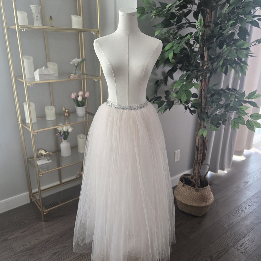 Victoria's Secret Atelier Cream Maxi Skirt